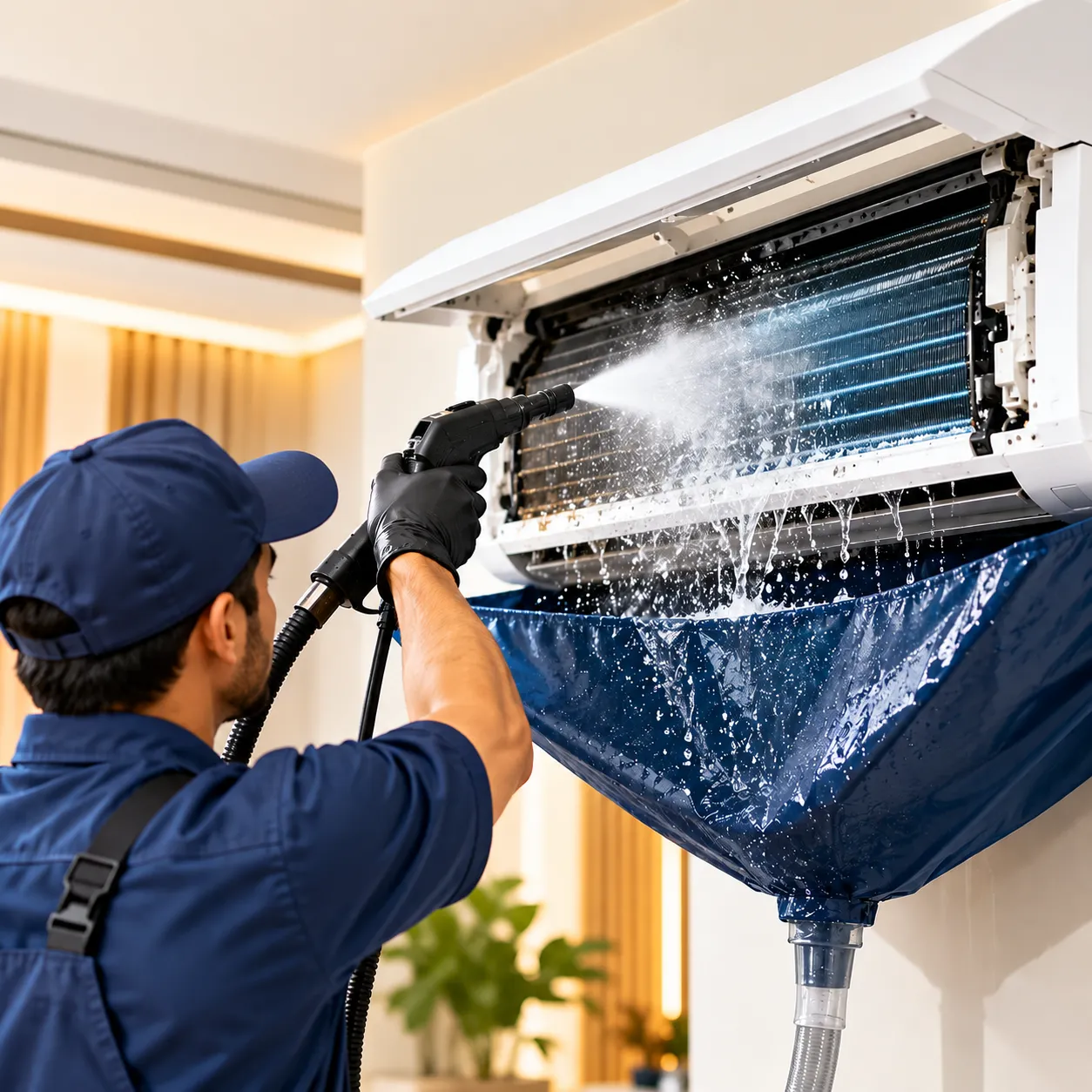 AC Jet Cleaning