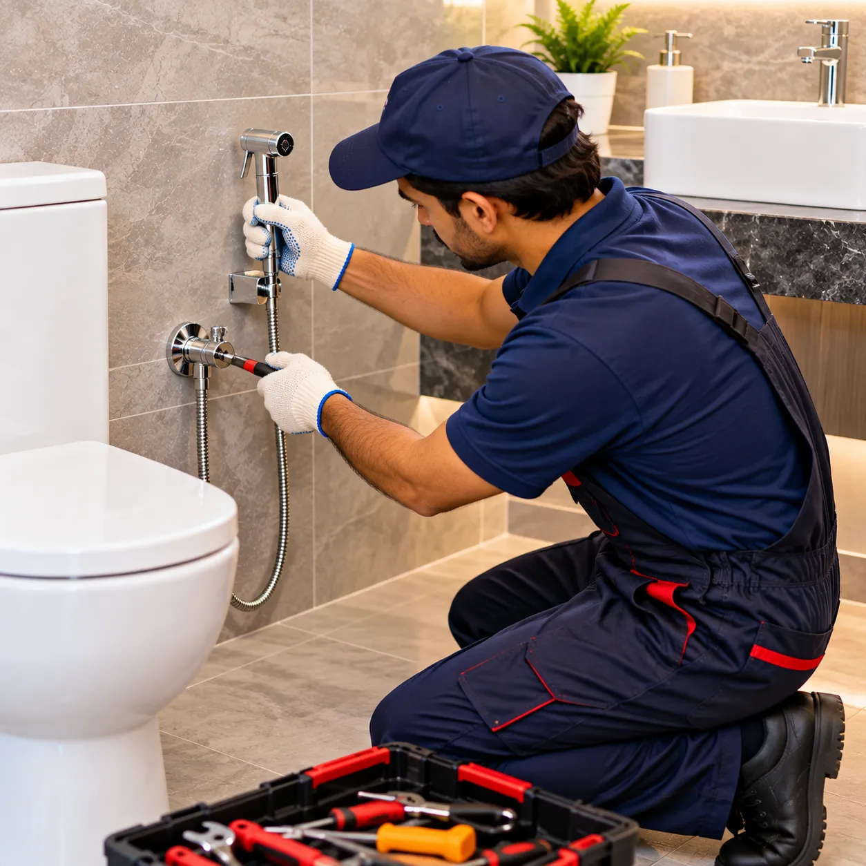 Health Faucet Installation