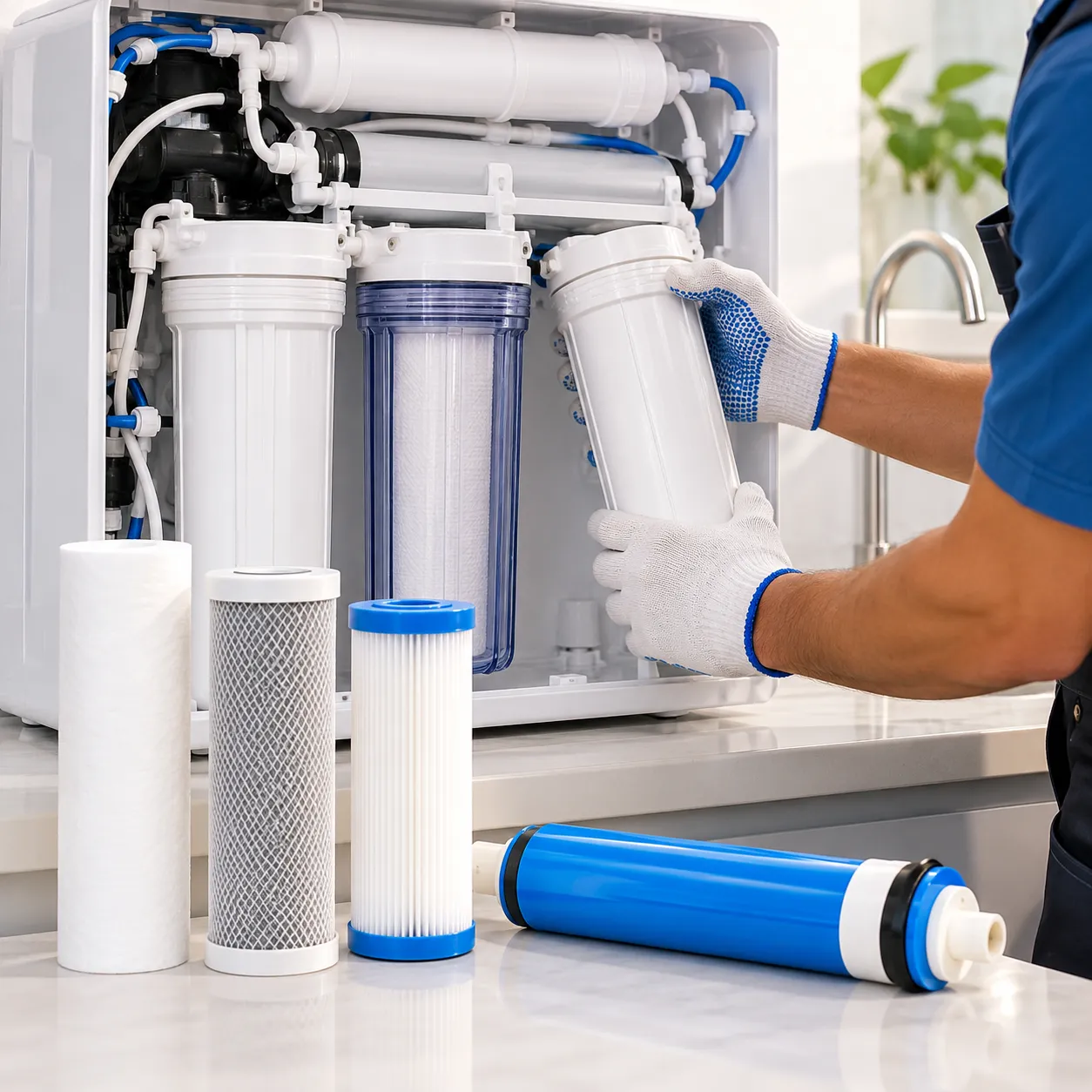 RO Filter & Membrane Change in Lucknow