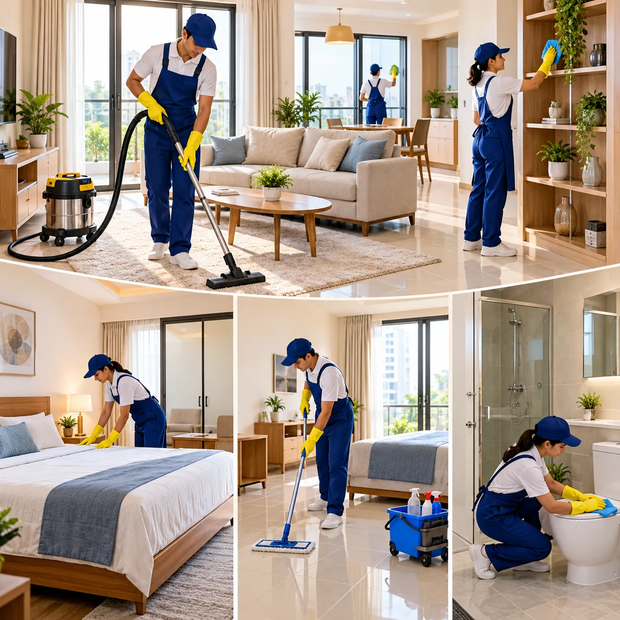 2 BHK Cleaning