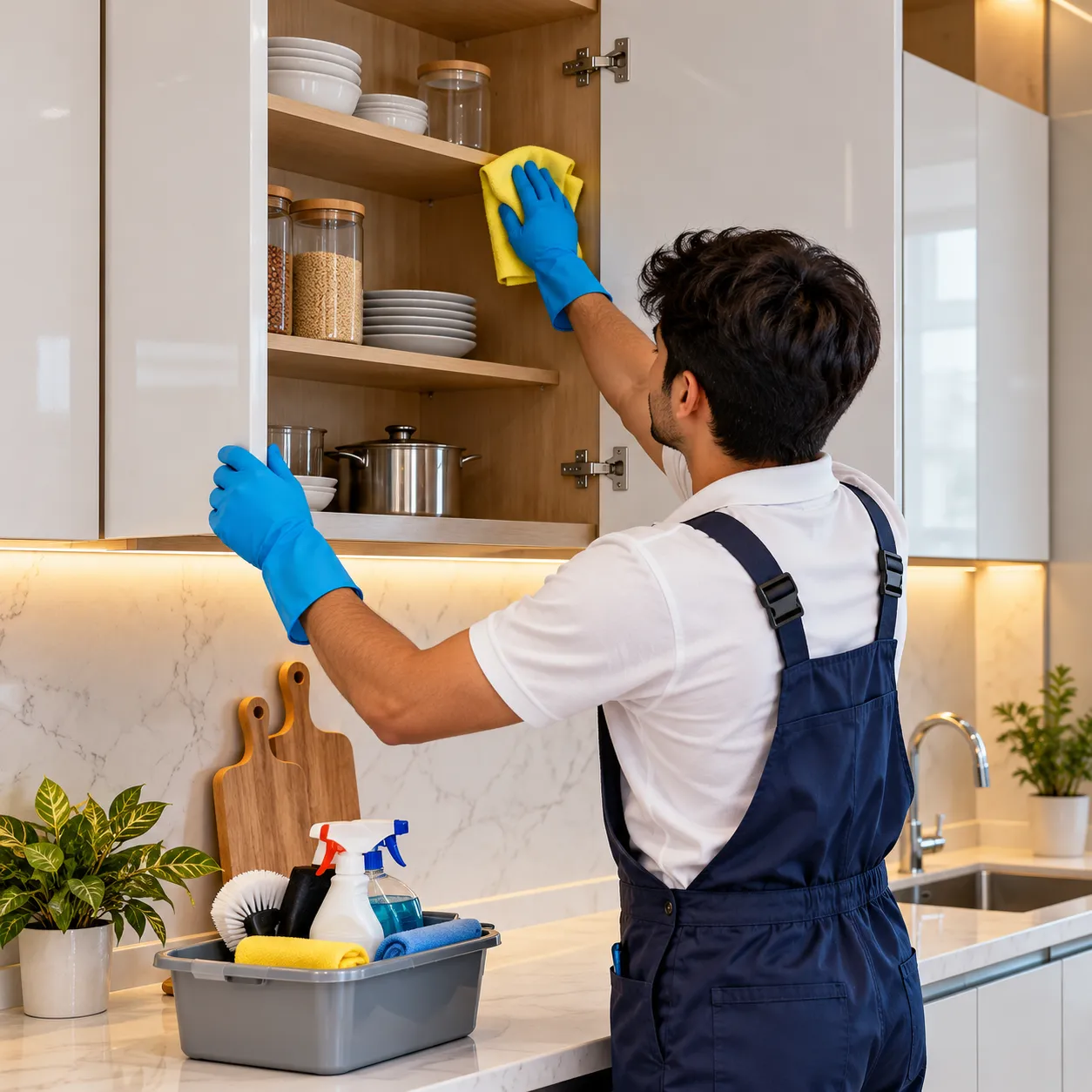 Cabinet Cleaning