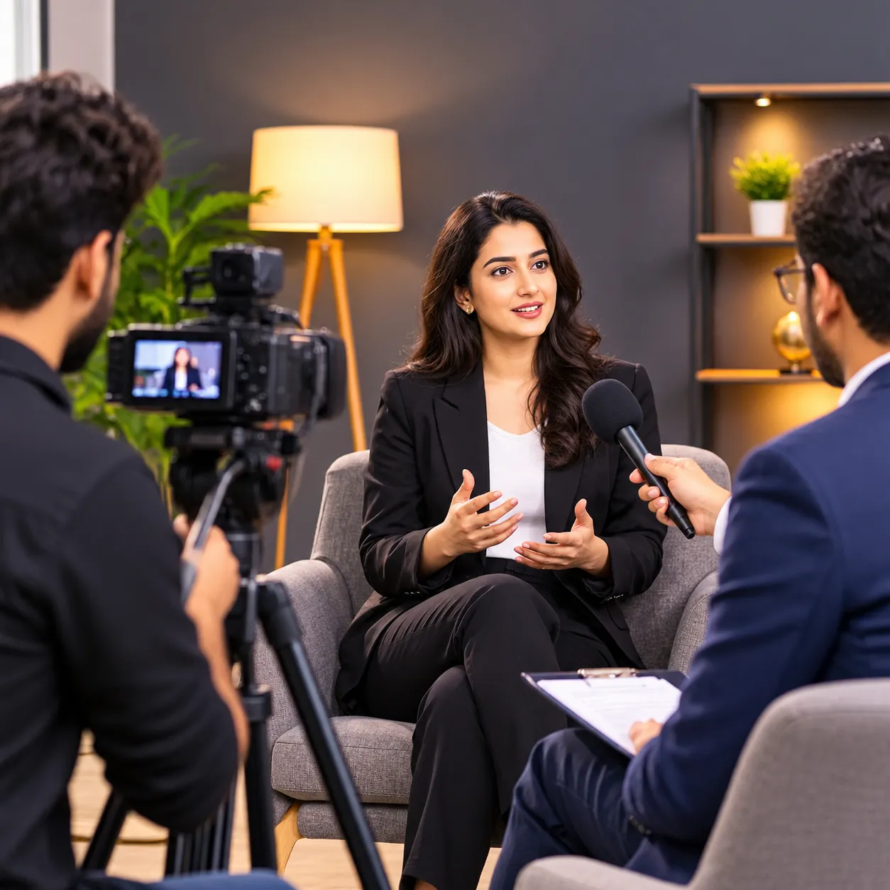 Interview Shooting
